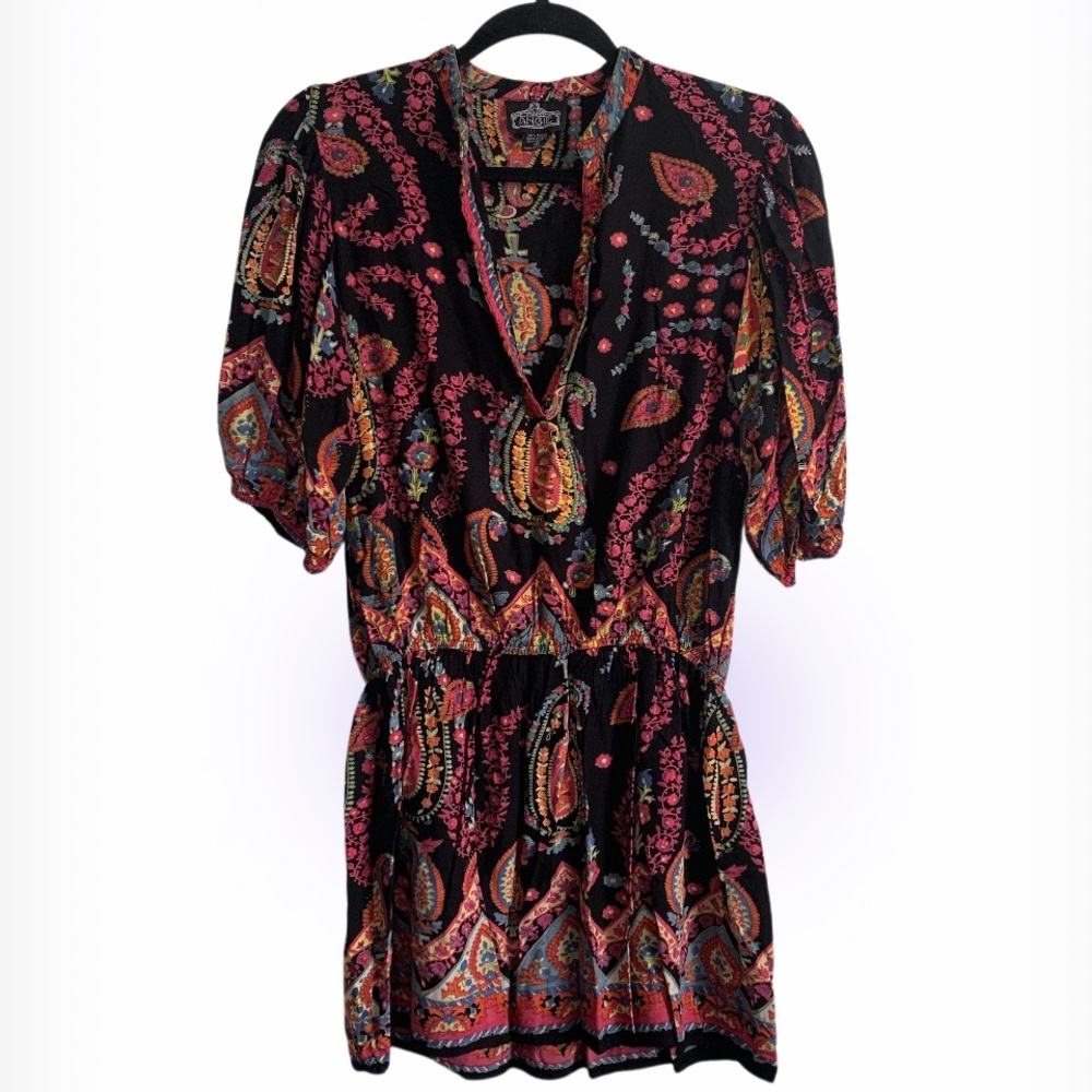 Angie Boho Puff Sleeves Tunic
